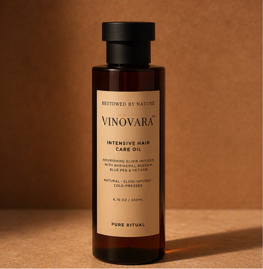 Vinovara Intensive Hair Care Oil, 200ml bottle